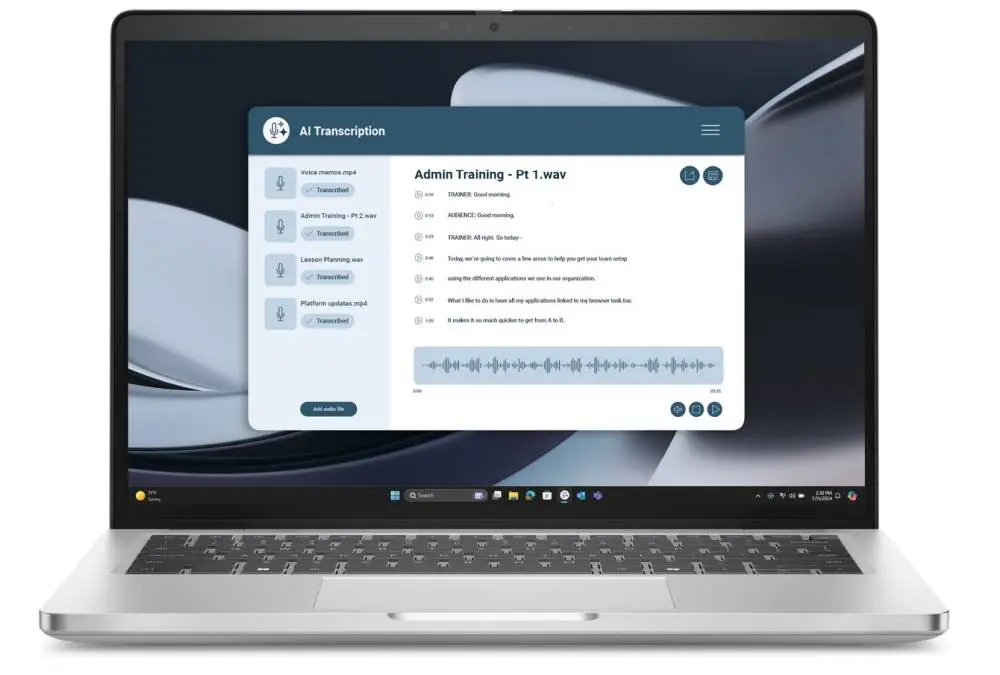 Лаптоп Dell Pro 14 Plus PB14255, AMD Ryzen AI 5 PRO 340, 14.0" FHD+(1920x1200) IPS AG 300nits, 32 GB LPDDR5 7500 MT/s onb, 512 GB SSD, AMD Radeon 840M, FHD HDR+IR Cam and Mic, Wi-Fi 7, FPR, Backlit Kb, Win 11 Pro, 3Y, Alum