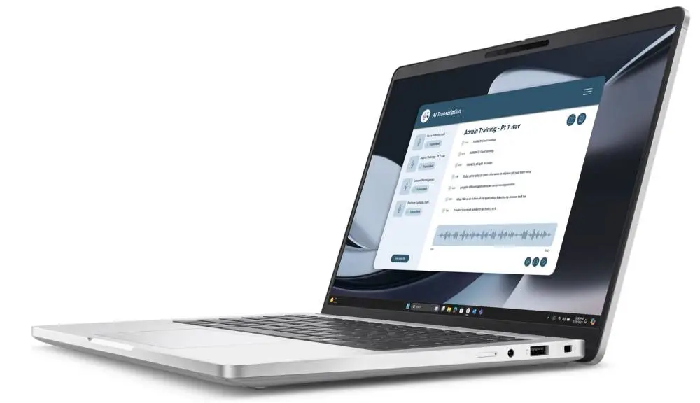 Лаптоп Dell Pro 14 Plus PB14255, AMD Ryzen AI 5 PRO 340, 14.0" FHD+(1920x1200) IPS AG 300nits, 32 GB LPDDR5 7500 MT/s onb, 512 GB SSD, AMD Radeon 840M, FHD HDR+IR Cam and Mic, Wi-Fi 7, FPR, Backlit Kb, Win 11 Pro, 3Y, Alum