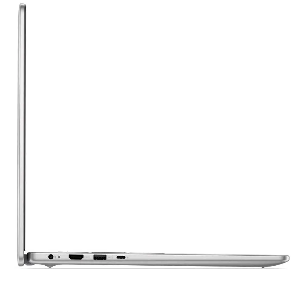 Лаптоп Dell 16 DC16251, Intel Core 5 120U (10 cores, up to 5.0 GHz), 16.0" FHD+(1920x1200) AG, 300nits, 16GB, 2x8GB, DDR5, 5200 MT/s, 512GB M.2 PCIe, Intel Graphics, Cam, FPR, Wi-Fi 6E, Backlit Kb, Ubuntu, Silver, Aluminium,3Y PS
