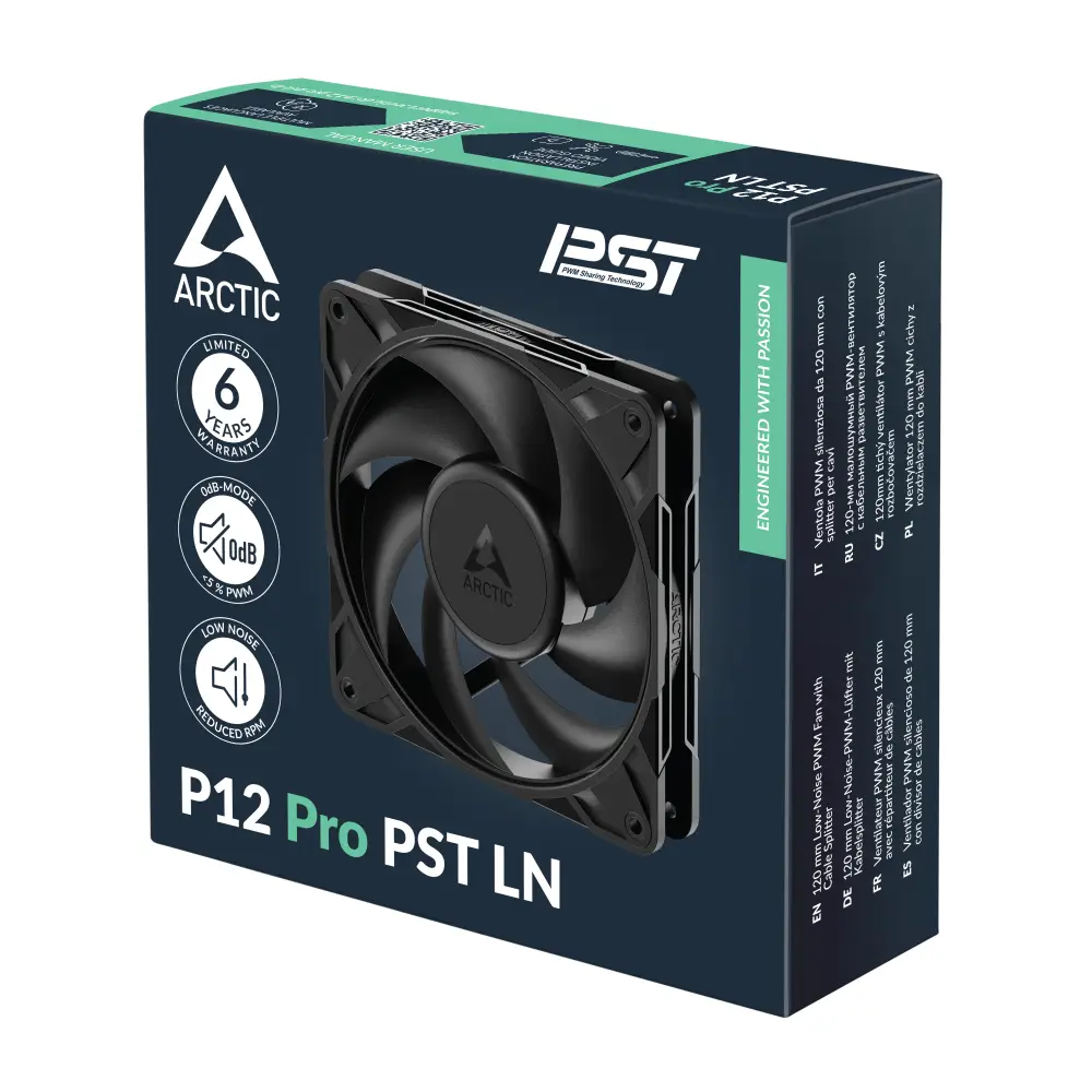 Вентилатор ARCTIC P12 Pro PST LN 120mm PWM