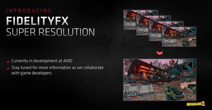 Super Resolution тест в Borderlands 3